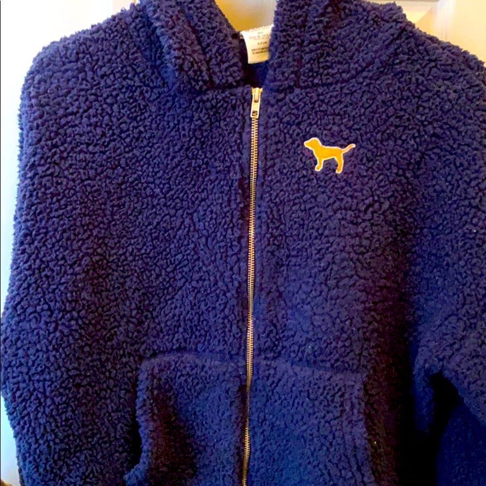 Victoria Secret PINK UofM Fleece Hoodie